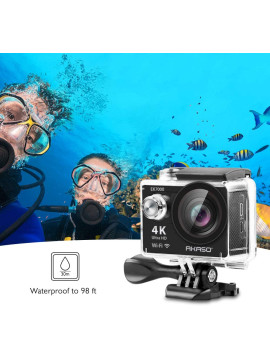 AKASO EK7000 4K30FPS Action Camera Ultra HD Underwater Camera 170 Degree Wide Angle 98FT Waterproof Camera