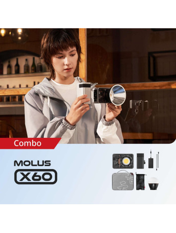 Zhiyun MOLUS X60 (Combo version) Bi-Color LED Monolight 