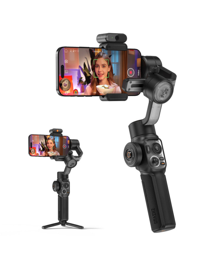  Zhiyun Smooth 5S AI (Pro) 3-Axis Smartphone Gimbal 