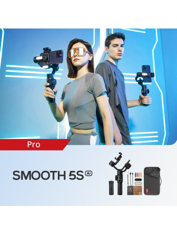  Zhiyun Smooth 5S AI (Pro) 3-Axis Smartphone Gimbal 