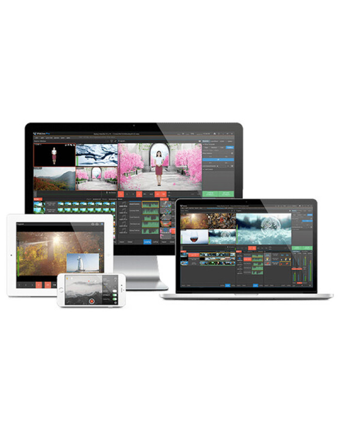 VisLive - All in one live streaming solution (Professional Live Streaming Software) 